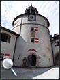 The door which took a lot of pummelling from German soldiers was used as the entrance to the souvenir shop the last time I visited.