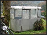 One of the cable cars being used up to the mid-1980s is now housed in a local garden near the valley station in Ebensee.