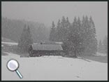 In a meadow above Pfarrwerfen the huts which were used after the parachute drop are to be found. As in the film, it is deserted in winter but a sign warns off people in summer.