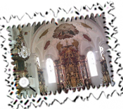 Inside Leogang's Church