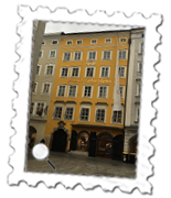 I finally saw Mozart's birthplace