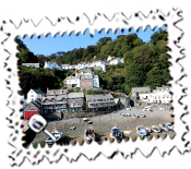 Clovelly harbour