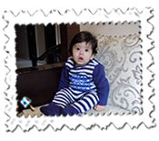 Varun and Anshu’s son, Ayaan