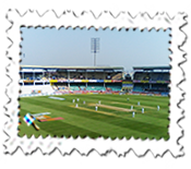 Second days play between India and England at Visakhapatnam