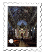Inside a Pollenca church