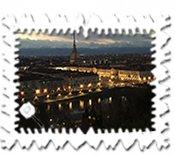 The same view at dusk