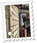 Hang on to your camera... Looking vertically down above the Mole Antonelliana's cupola or dome