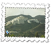 Mojacar Pueblo (taken from the car)