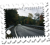 This section of the L107 near Ebenau also featured in the chase towards the airfield