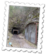 One of the tunnels used in Ebensee Concentration Camp