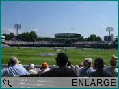 The best spectator view in Test cricket? From the Pavilion concourse at Lord's 2011