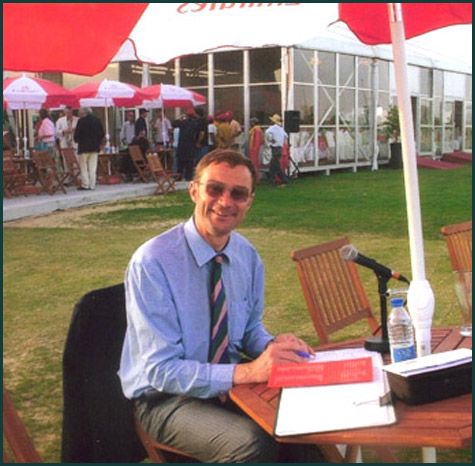 With England Lady cricketer, Isa Guha, at Taunton in 2010