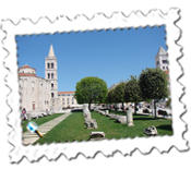 The historic centre of Zadar