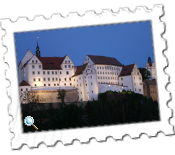 Colditz Castle by night