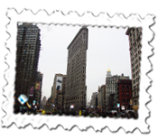 The Flatiron Building, New York. One of my favourite buildings.
