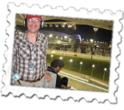 Myself at the Abu Dhabi Grand Prix