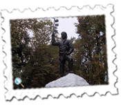 Statue of Sherpa Tenzing Norgay in Darjeeling