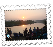 Sauraha sunset, Chitwan National Park