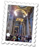 Inside St. Peters Basilica