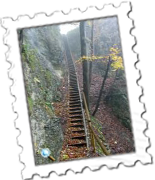 The final part of the ascent to Osojinca view point, Lake Bled