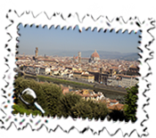 View of Florence from the Piazzale Michelangelo.