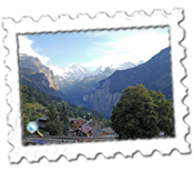 A rather nice view of the Lauterbrunnen Valley from my room at the Silberhorn in Wengen