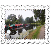 The idyllic Grand Western Canal at Tiverton