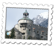 Close up of Schloss Hohenwerfen