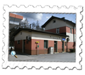 The newer look Werfen Railway Station