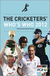 THE CRICKETERS WHOS WHO 2012