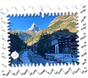 A photograph taken from one of Zermatt's most prominent photography points