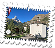 One of the delightful chapels in the Zermatt region, this one in Winkelmatten